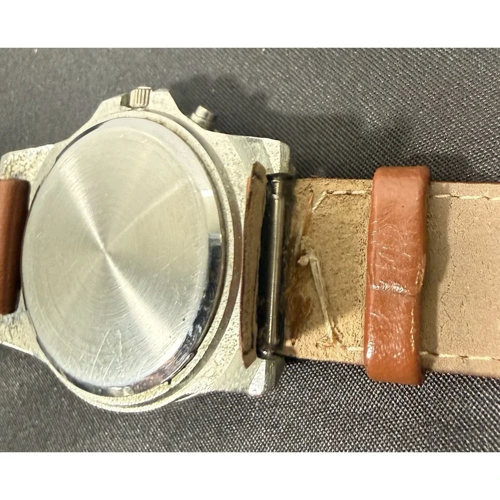 Geneva Armitron Watch Lot Mixed 3pc Gold Silver Brown Parts Repair AS IS